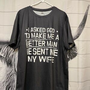 Men’s Black Graphic T-Shirt